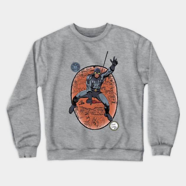 Blue Beetle Crewneck Sweatshirt by Firme